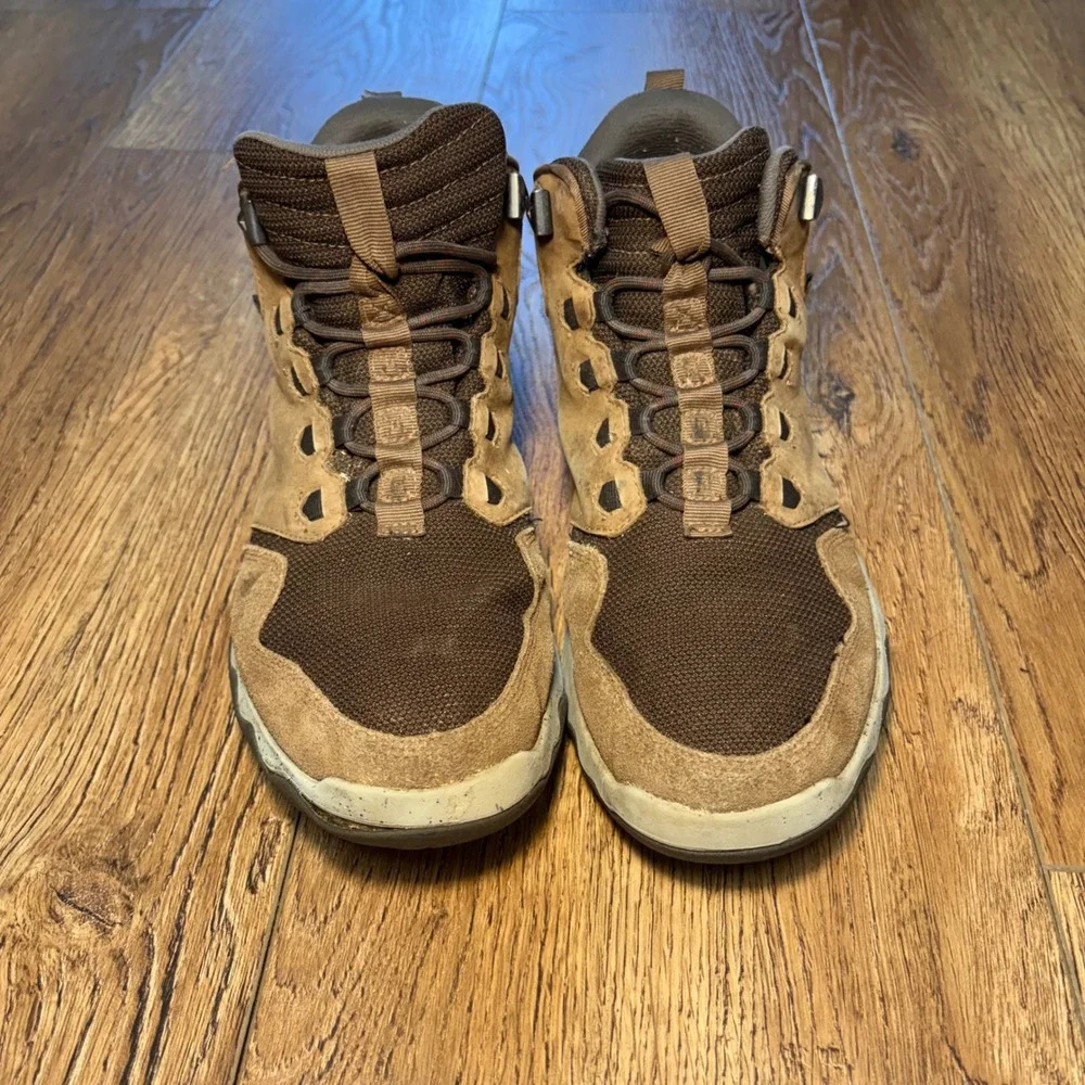 Teva Riva Mid Waterproof Hiking Boots‎ Mens 10 Brown Leather Suede gorpcore